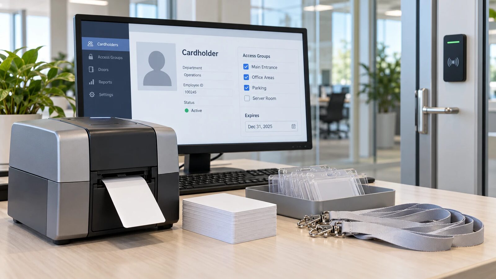 Managing Access Cards for Secure Facilities