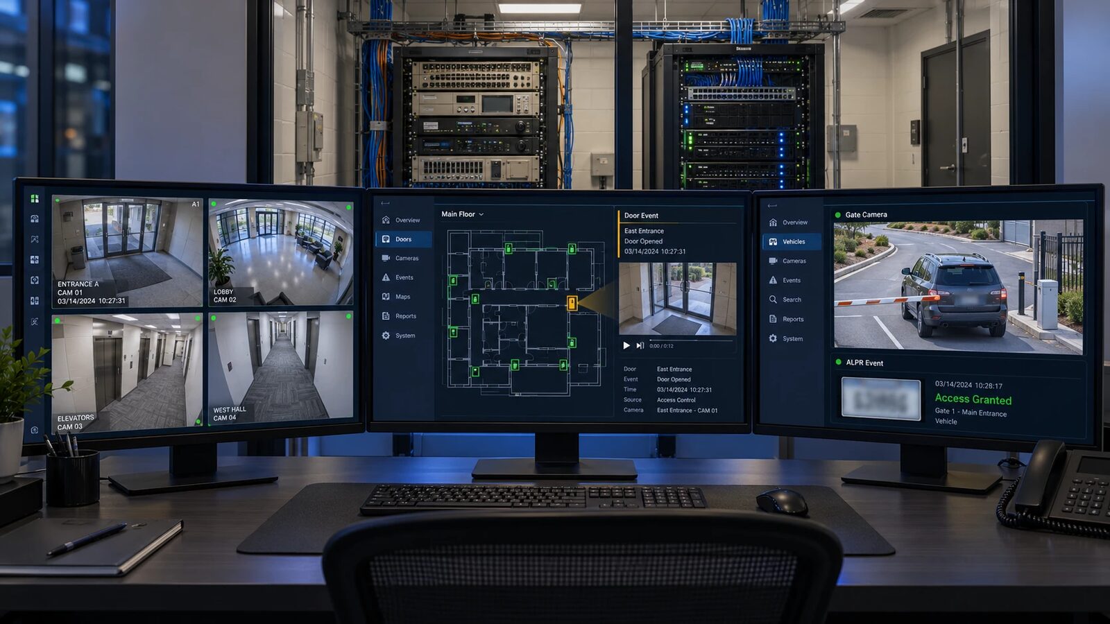 Unifying Video, Access Control and License Plate Recognition Without a Rip-and-Replace